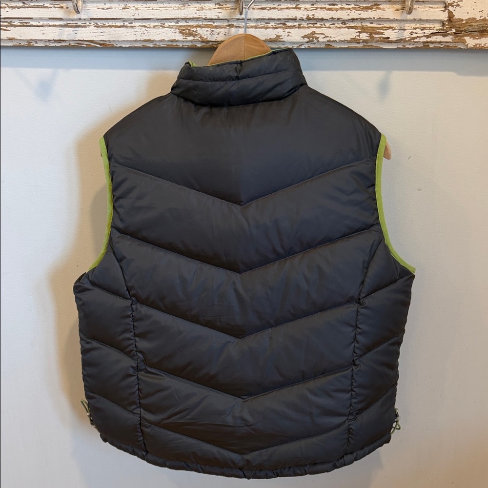 L. L. Bean Womens Goose Down Reversible Puffer Vest Size Large‎ - Picture 2 of 11